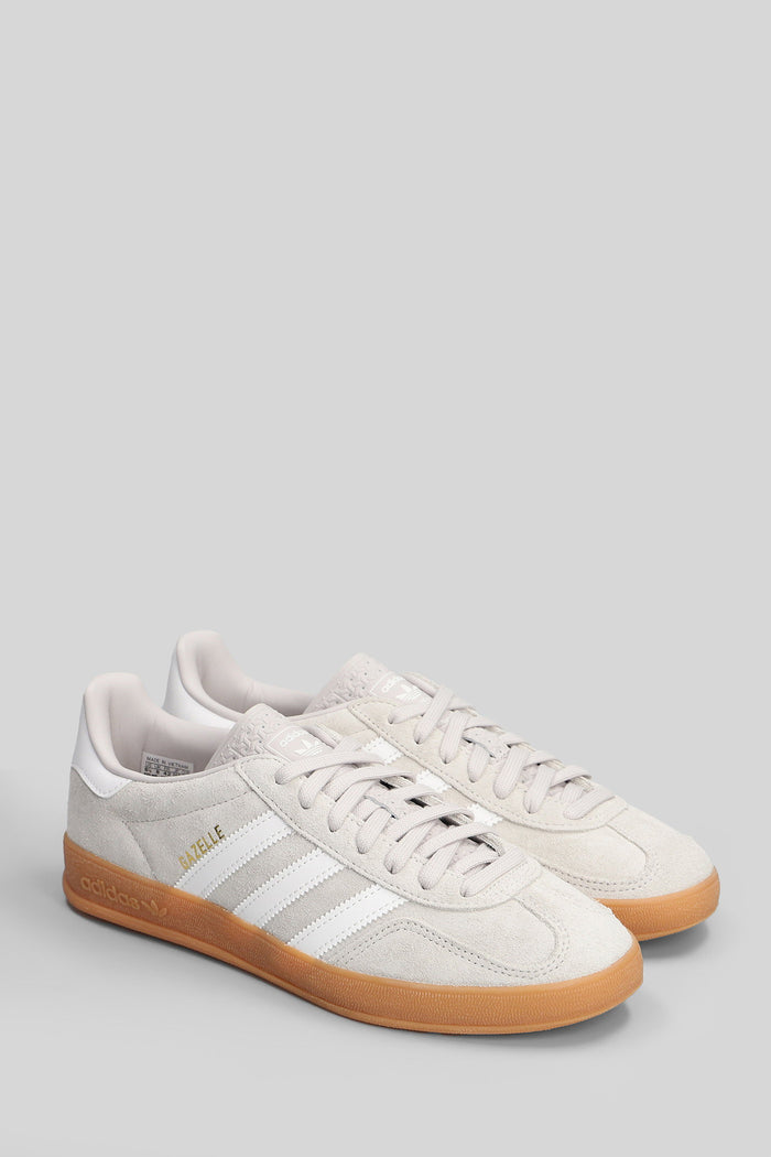 Gazelle Indoor Sneakers in grey suede Scarpe