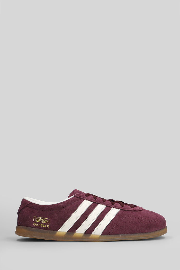 Gazelle Lo Pro Sneakers In Bordeaux Suede Scarpe