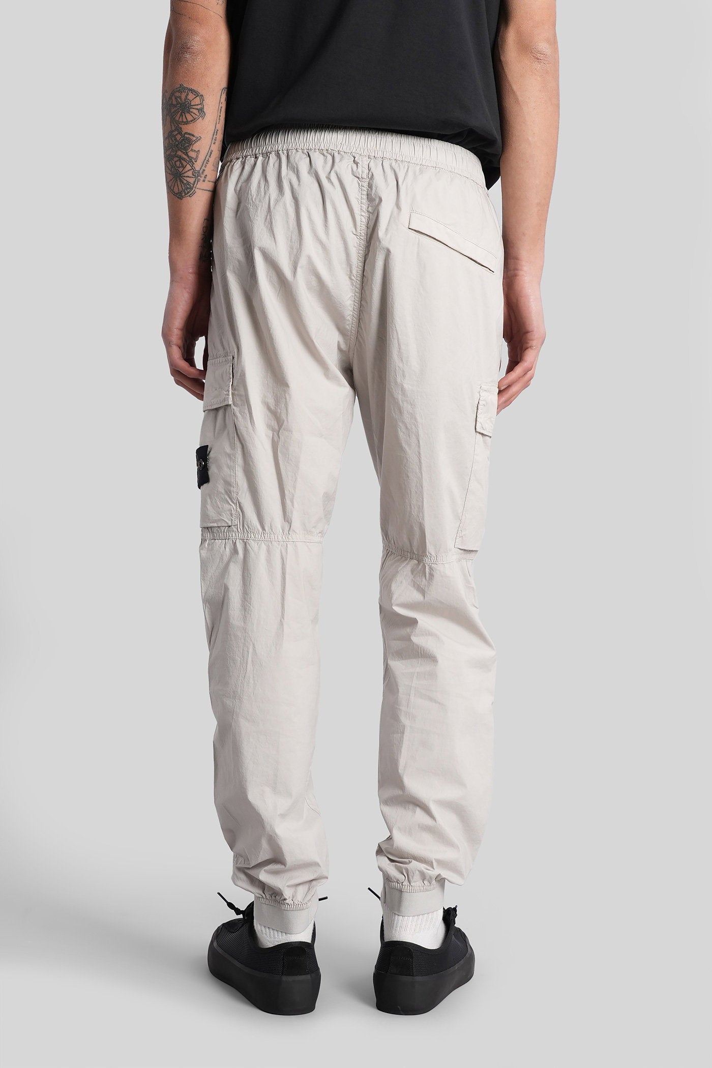 Pants in grey cotton Abbigliamento