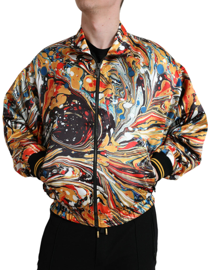Dolce & Gabbana 100% Polyester jacket in multicolor