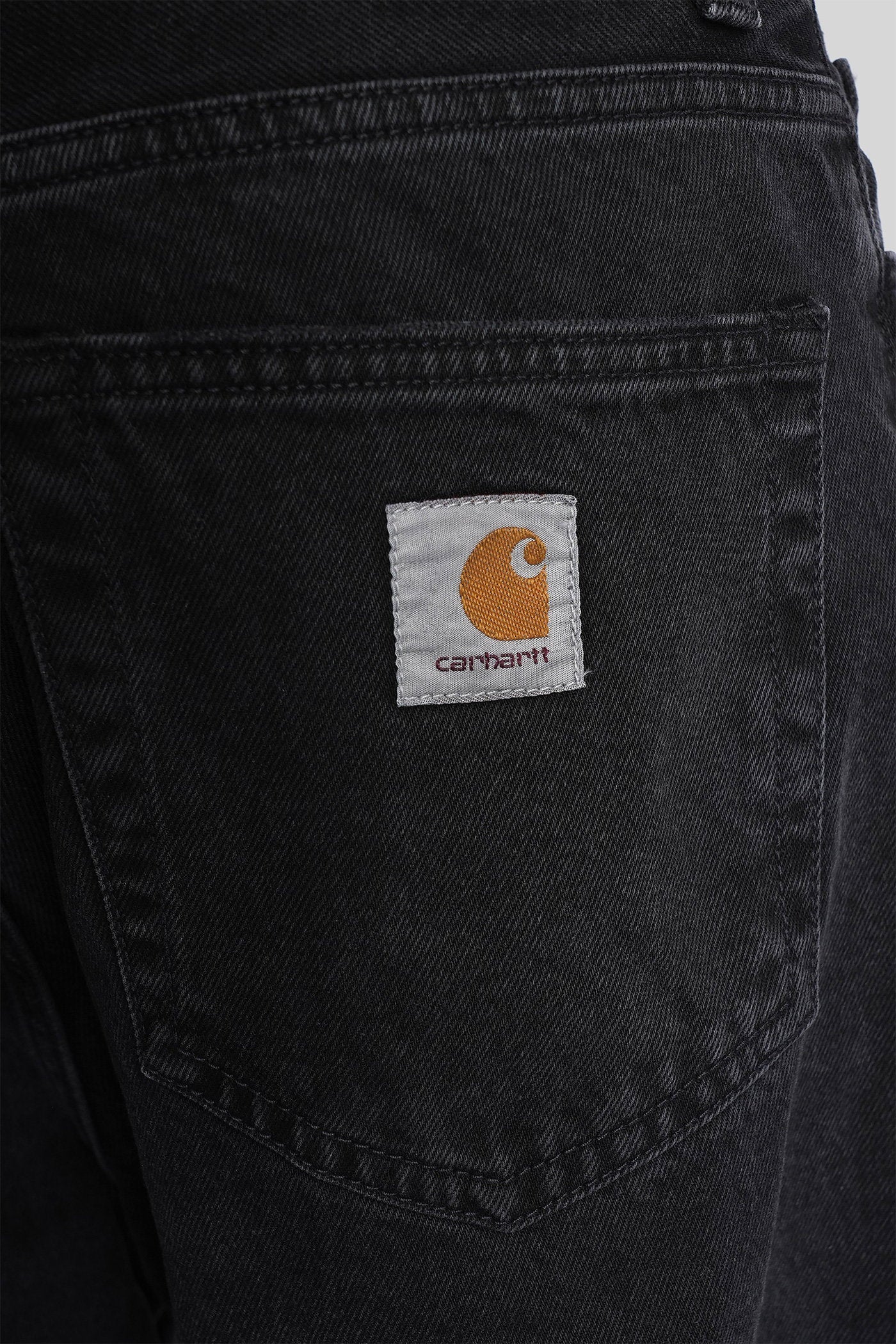 Landon pant Jeans in black denim Abbigliamento