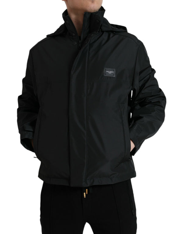 Dolce & Gabbana 100% Polyester jacket in black