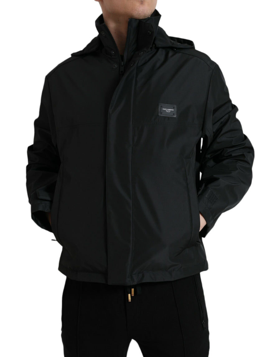 Dolce & Gabbana 100% Polyester jacket in black