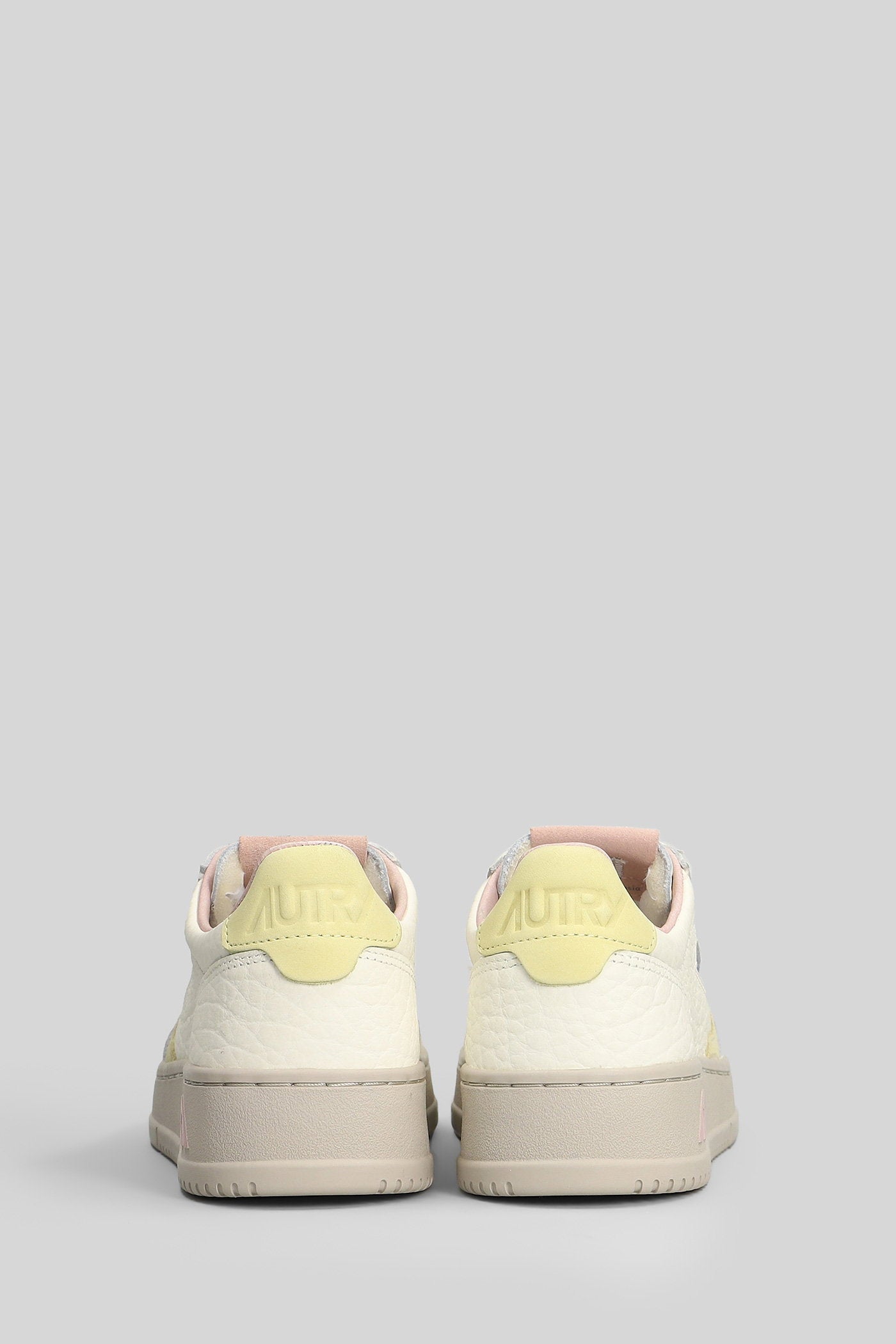 Medalist Low Sneakers in white leather Scarpe