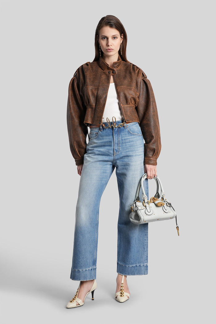 Jeans in blue denim Abbigliamento