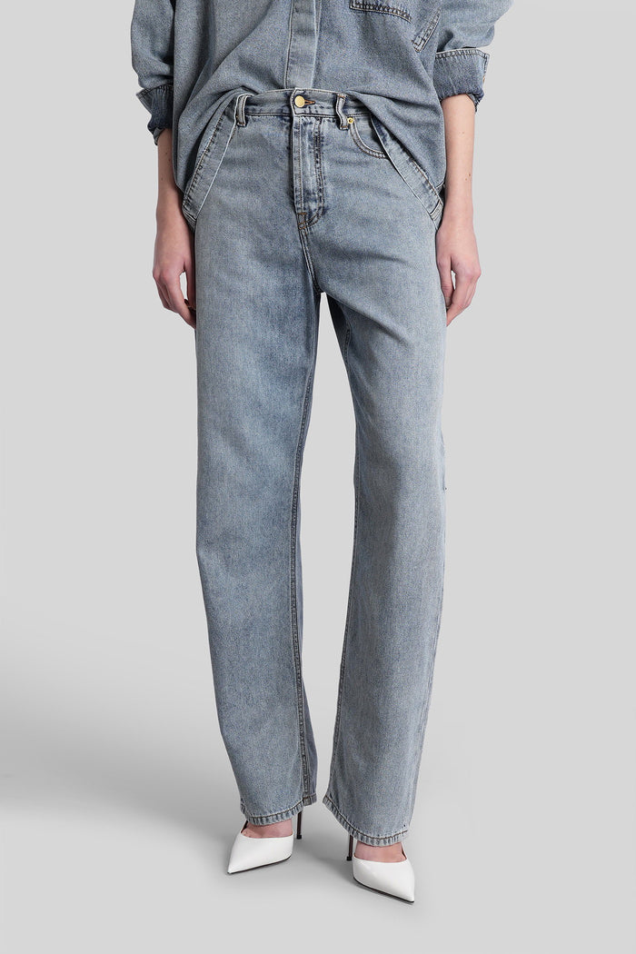 Gale Jeans in blue cotton Abbigliamento