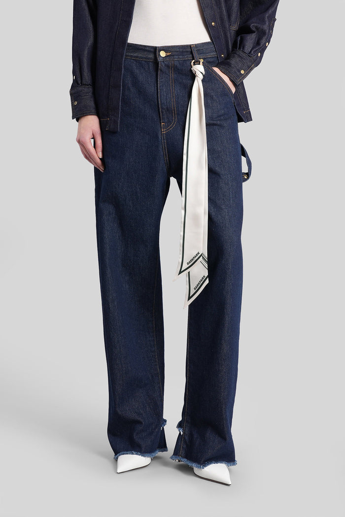 Lisa Jeans in blue denim Abbigliamento