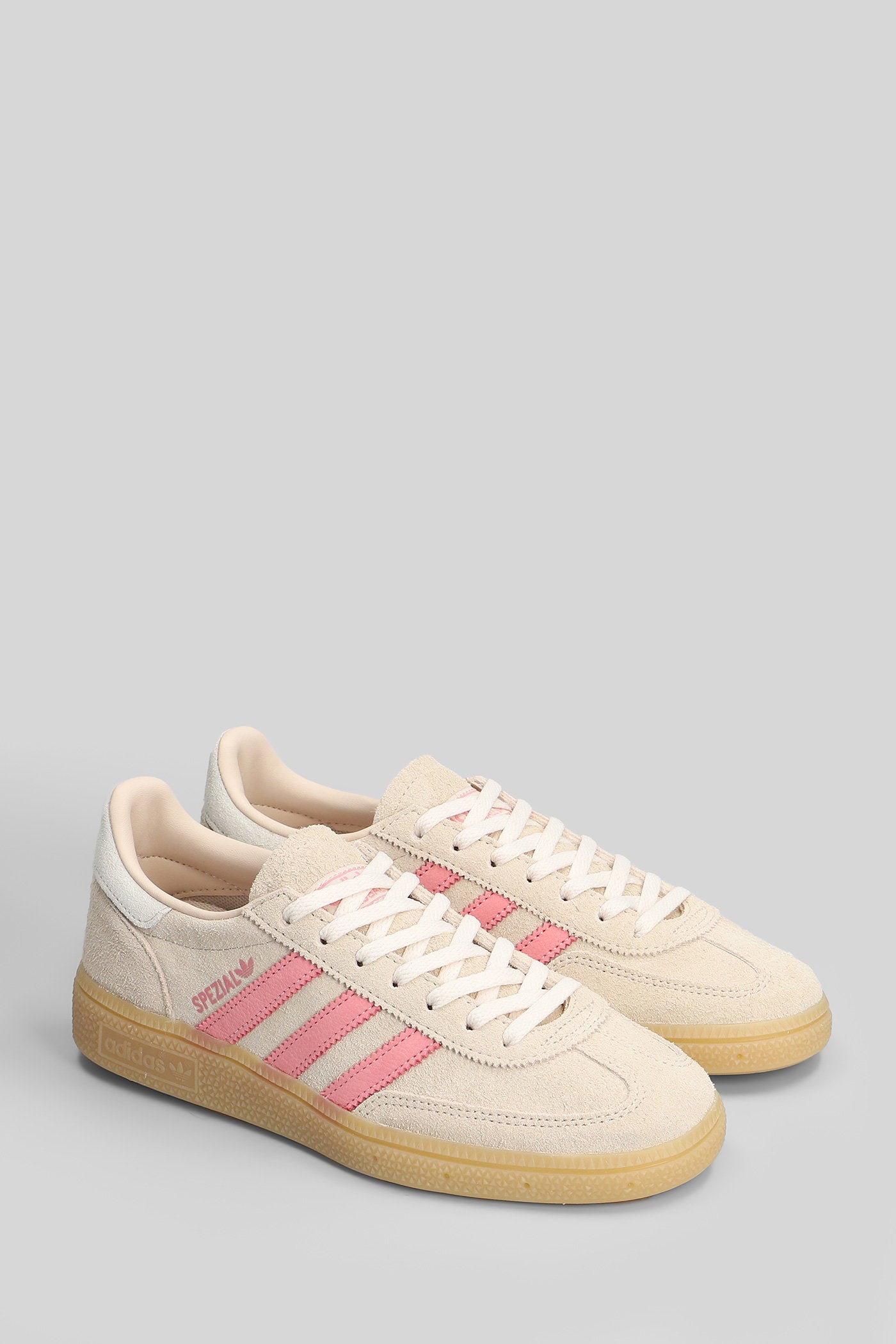 Handball Spezial Sneakers in beige suede Scarpe