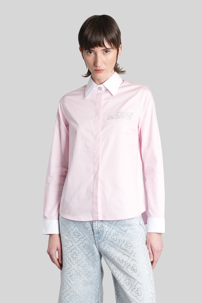 Shirt Rose-Pink Cotton Abbigliamento