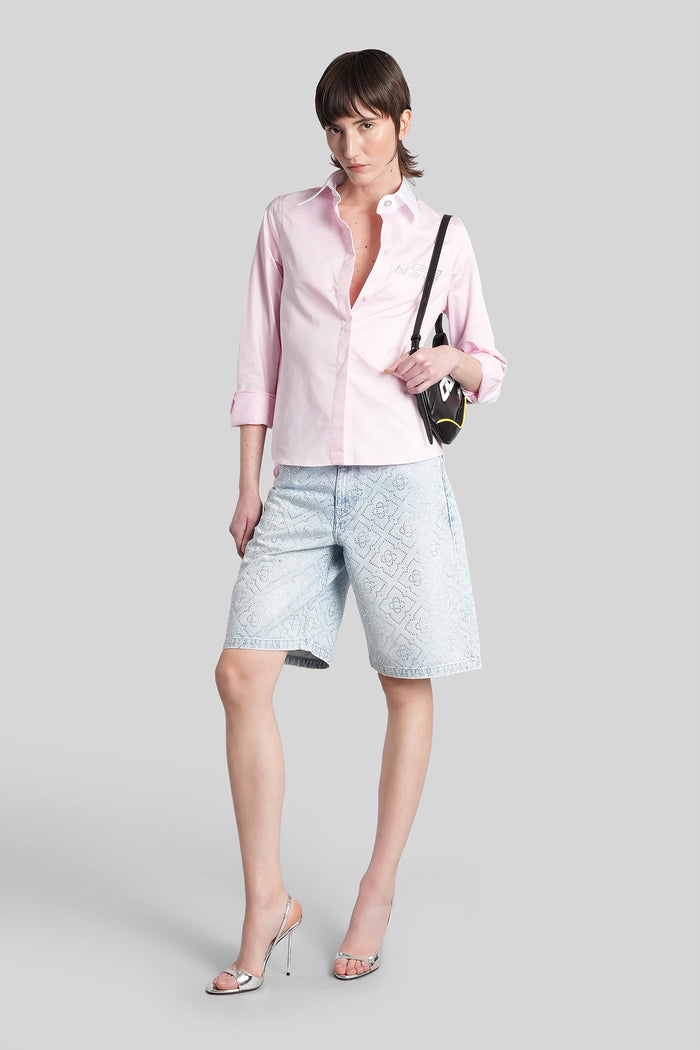 Shirt Rose-Pink Cotton Abbigliamento