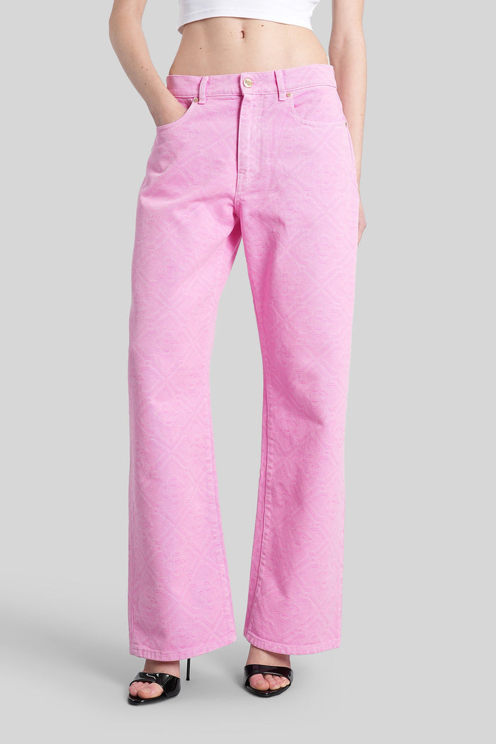 Jeans Rose-Pink Denim Abbigliamento