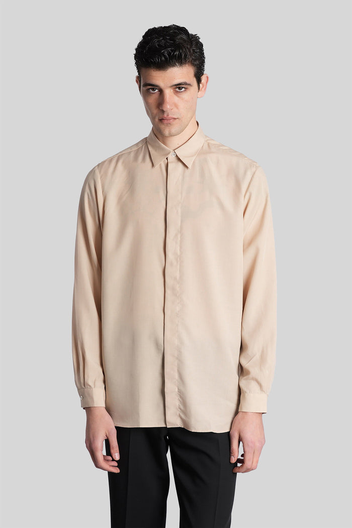 Shirt in beige Tencel Abbigliamento