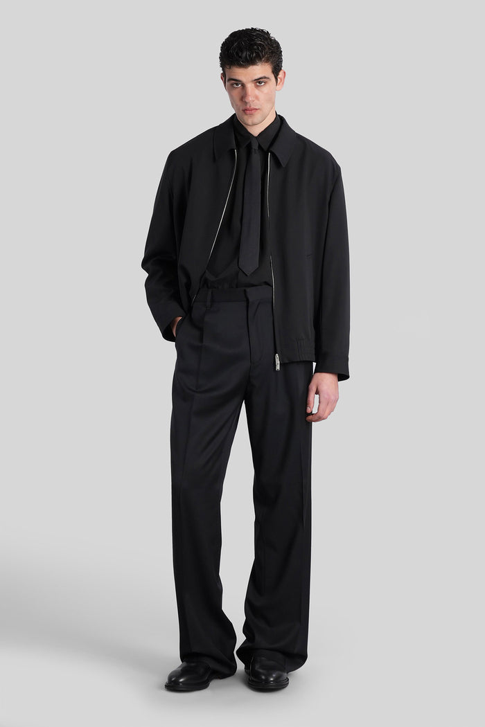 Shirt in black Tencel Abbigliamento