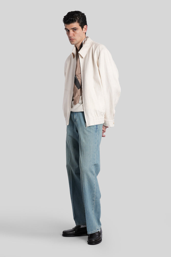 Jeans in blue denim Abbigliamento