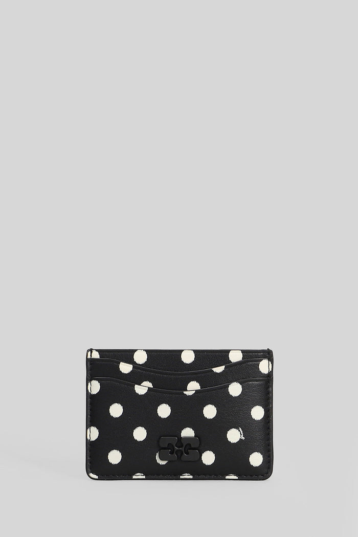 Bou Wallet Black Synthetic Leather Accessori