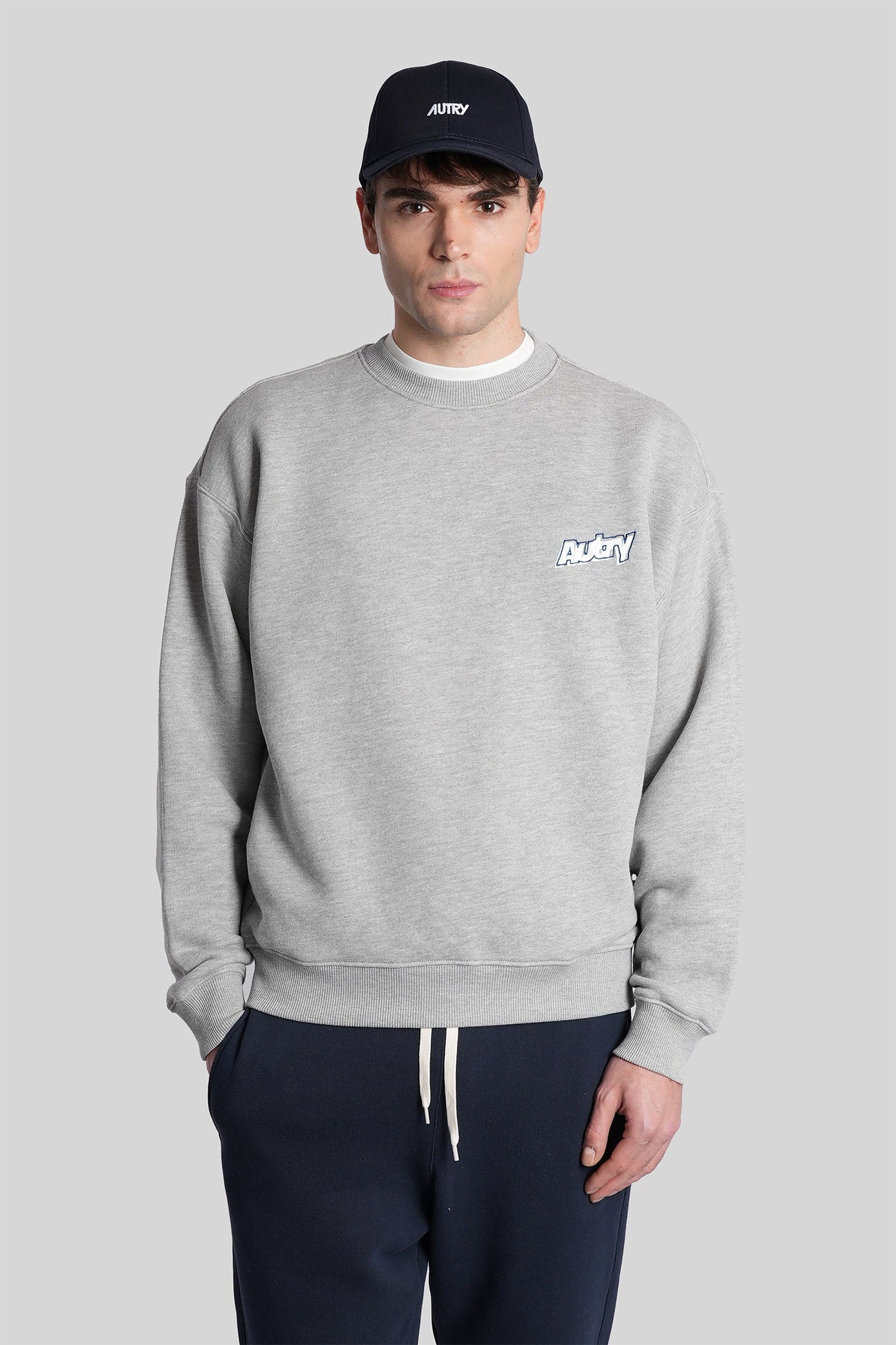 Sweatshirt in grey cotton Abbigliamento
