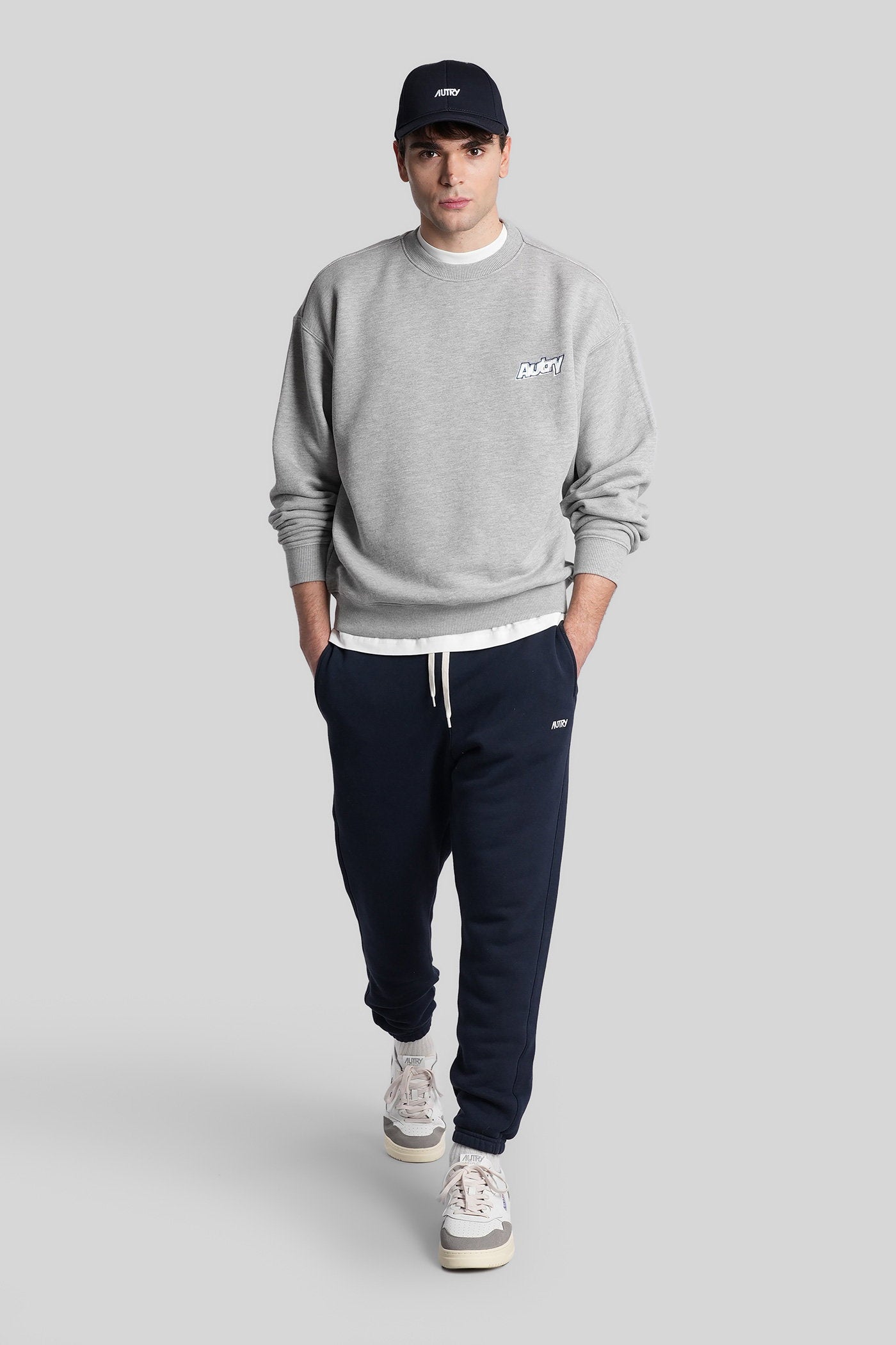 Sweatshirt in grey cotton Abbigliamento