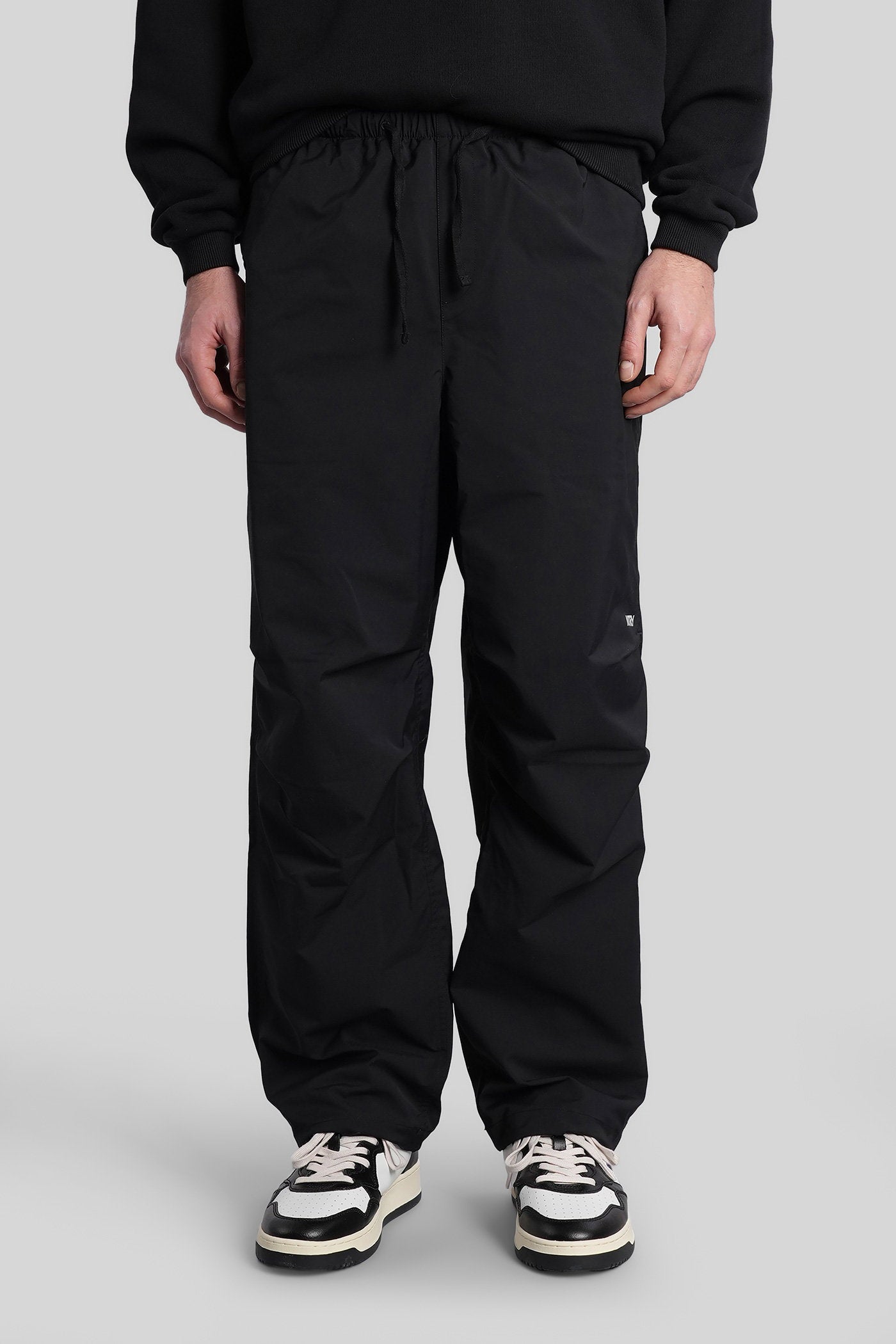 Pants in black cotton Abbigliamento
