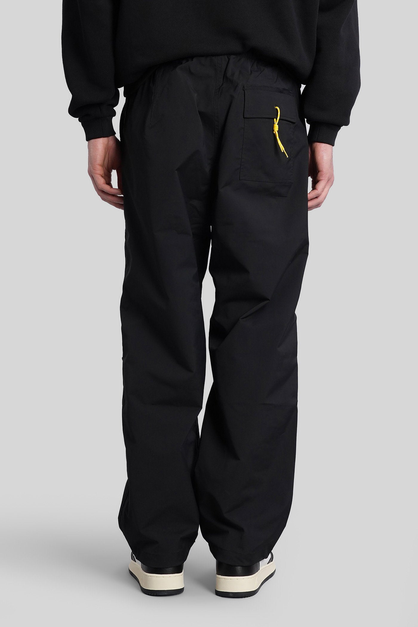 Pants in black cotton Abbigliamento