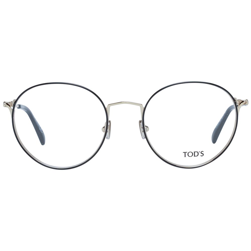 Black Metal Glasses (frames) Accessory