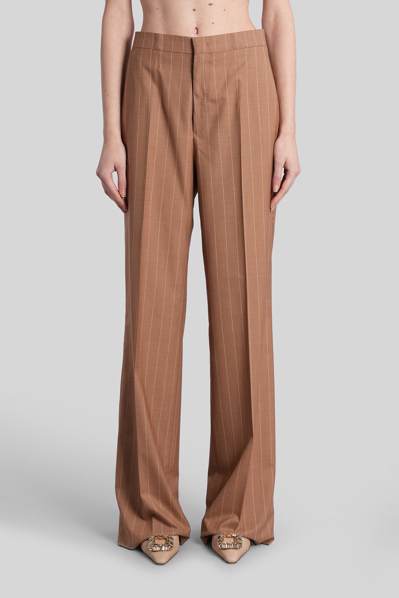 T-parigi10bad in brown wool Abbigliamento