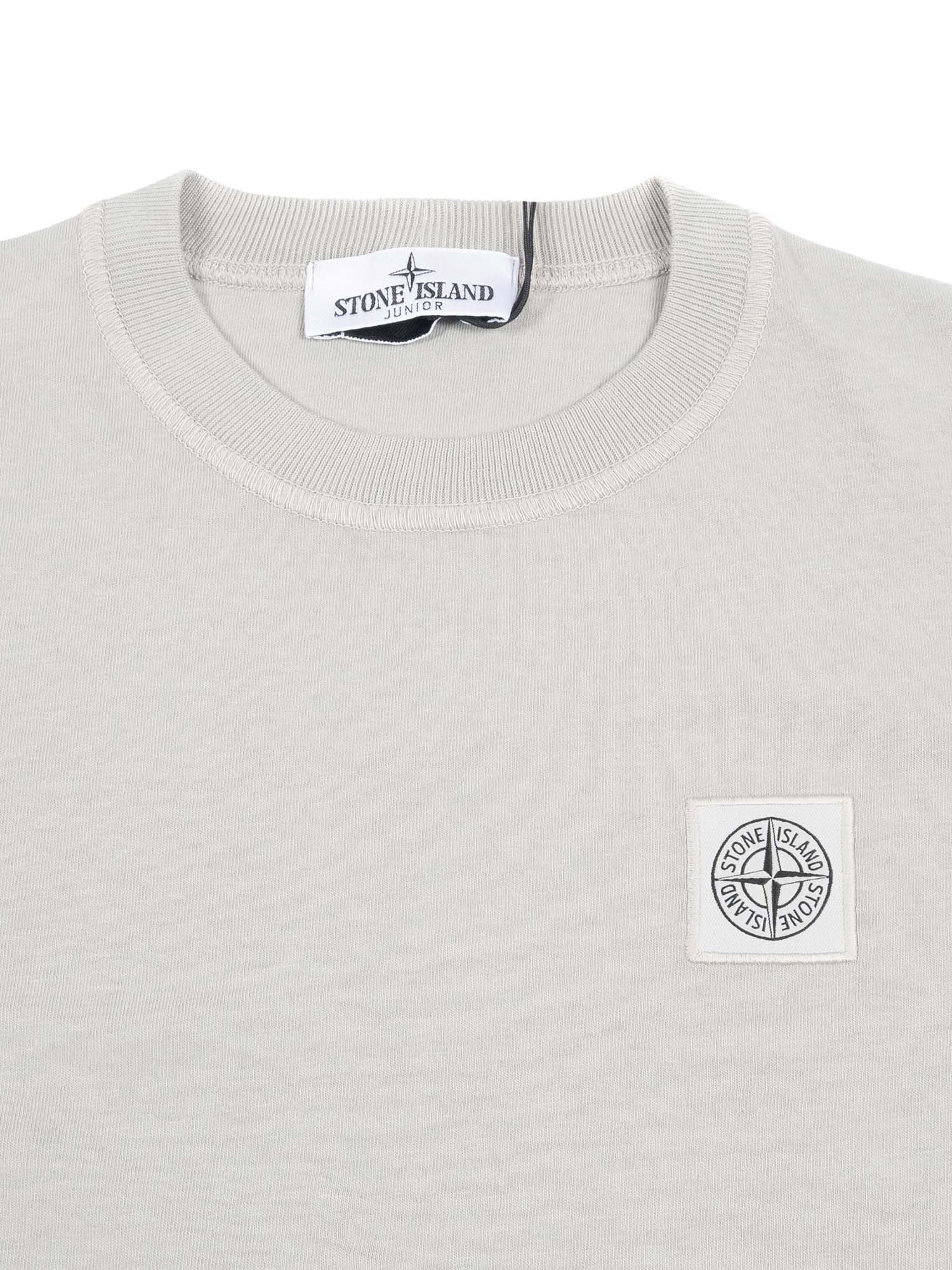 T-Shirt Grey Cotton Short Sleeves