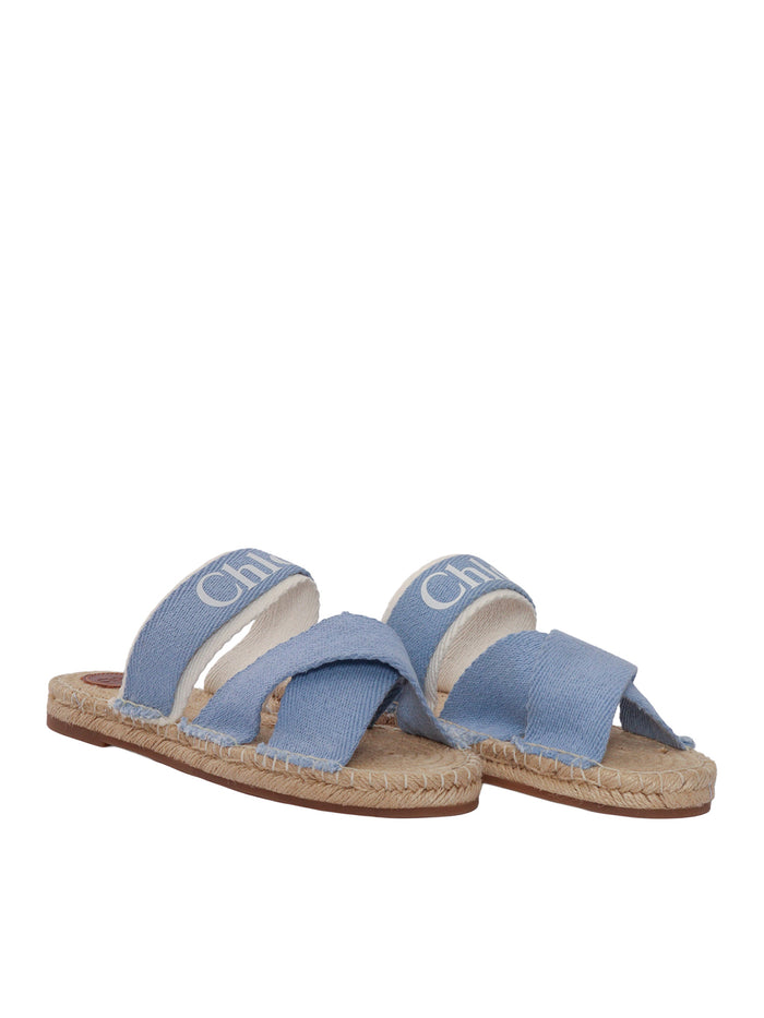 SANDALS Blue