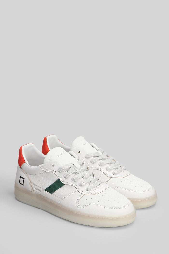 Court 2.0 Natural Sneakers in white leather Scarpe