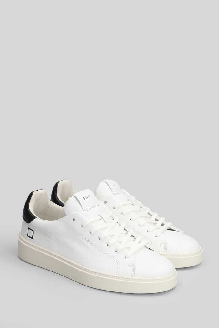 Levante Calf Sneakers in white leather Scarpe