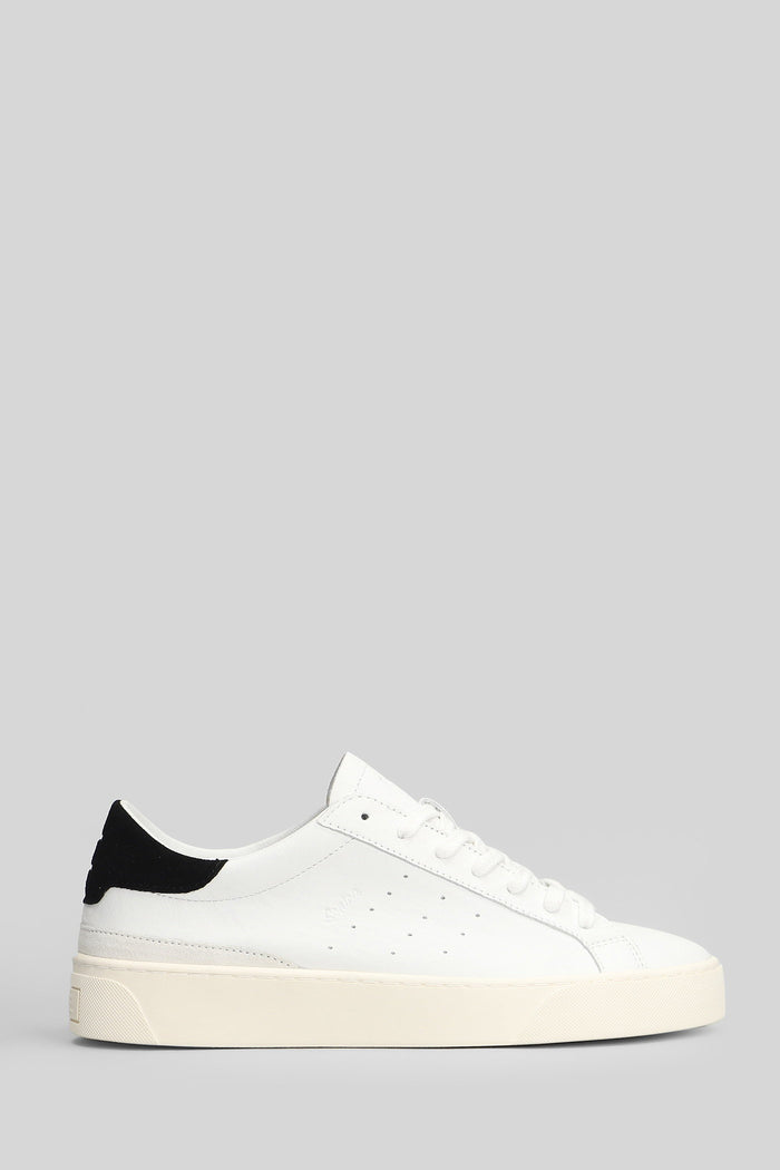 Sonica Calf Sneakers in white leather Scarpe
