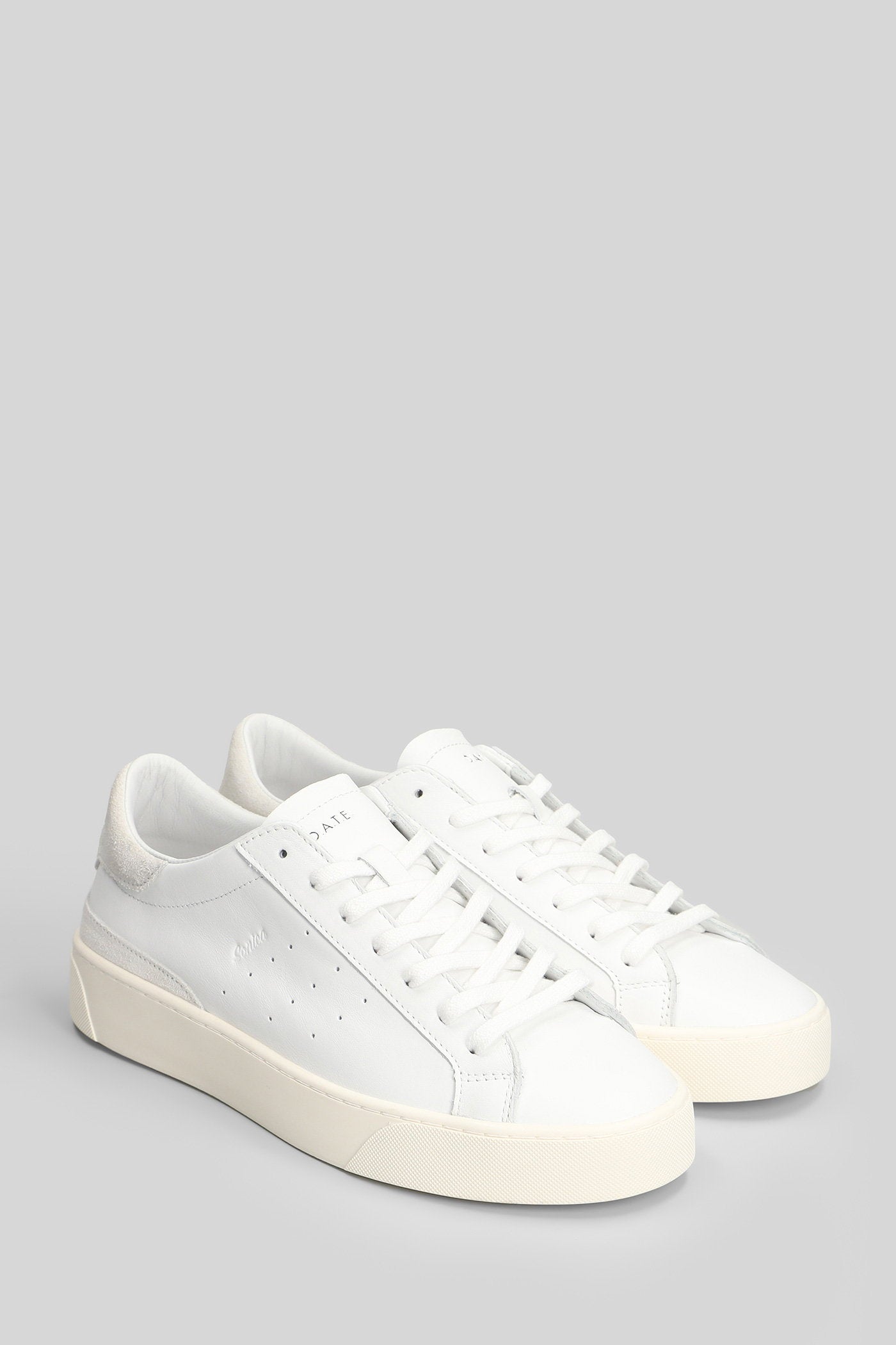 Sonica Calf Sneakers in white leather Scarpe