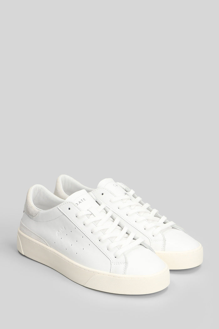 Sonica Calf Sneakers in white leather Scarpe