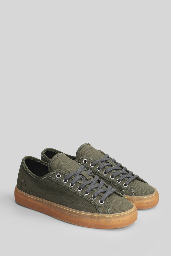 Tender Canvas Sneakers in green Scarpe