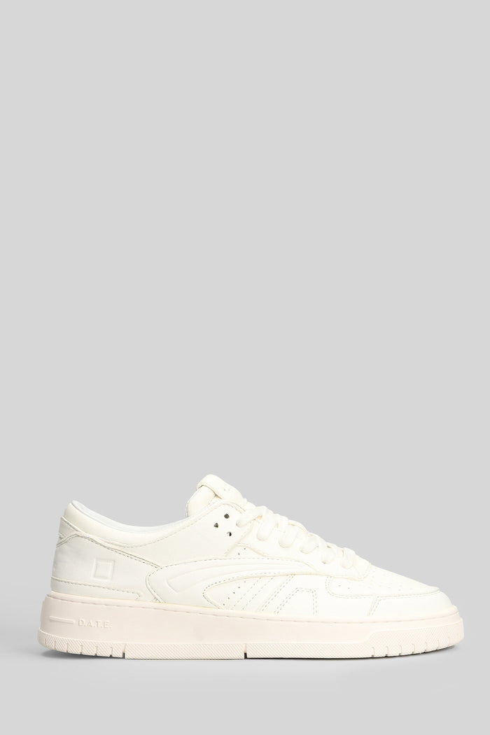 Torneo Soft Sneakers in white suede and leather Scarpe