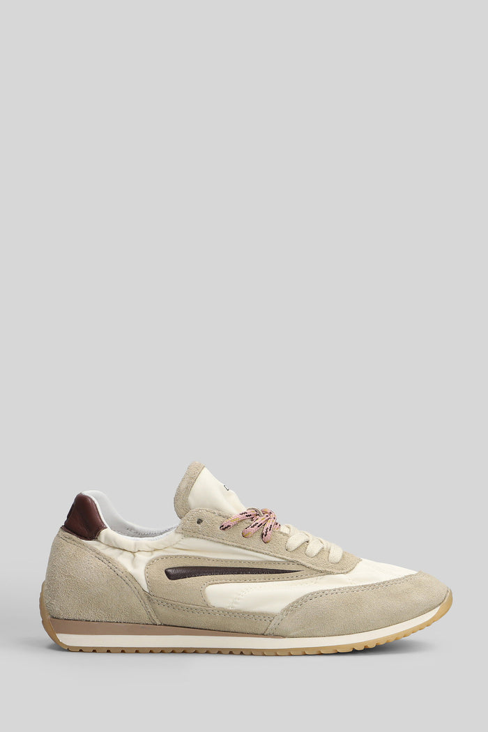 Athleta Ballet Sneakers in beige Suede and fabric Scarpe
