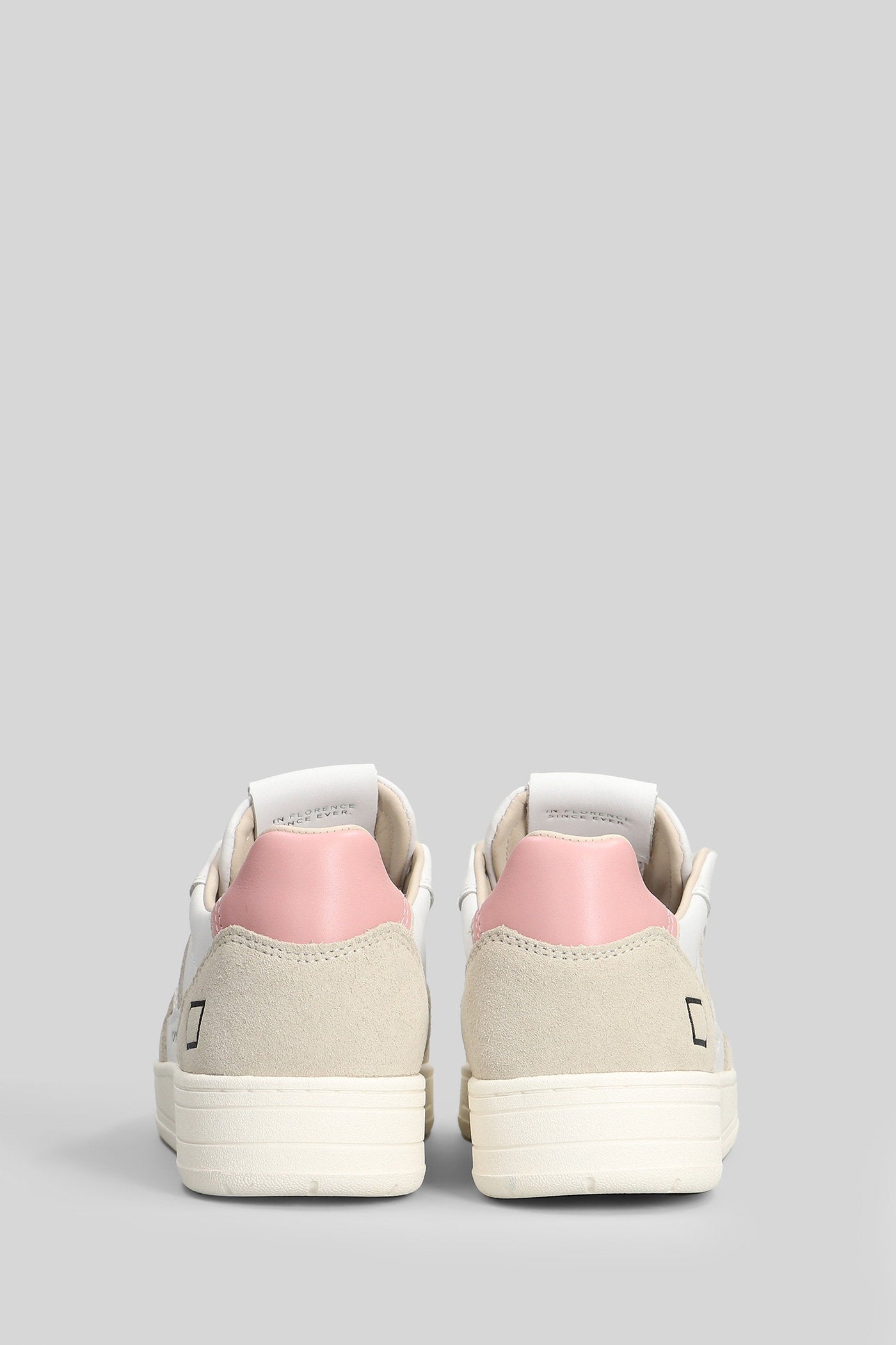 Court 2.0 Basic Sneakers in white suede and leather Scarpe