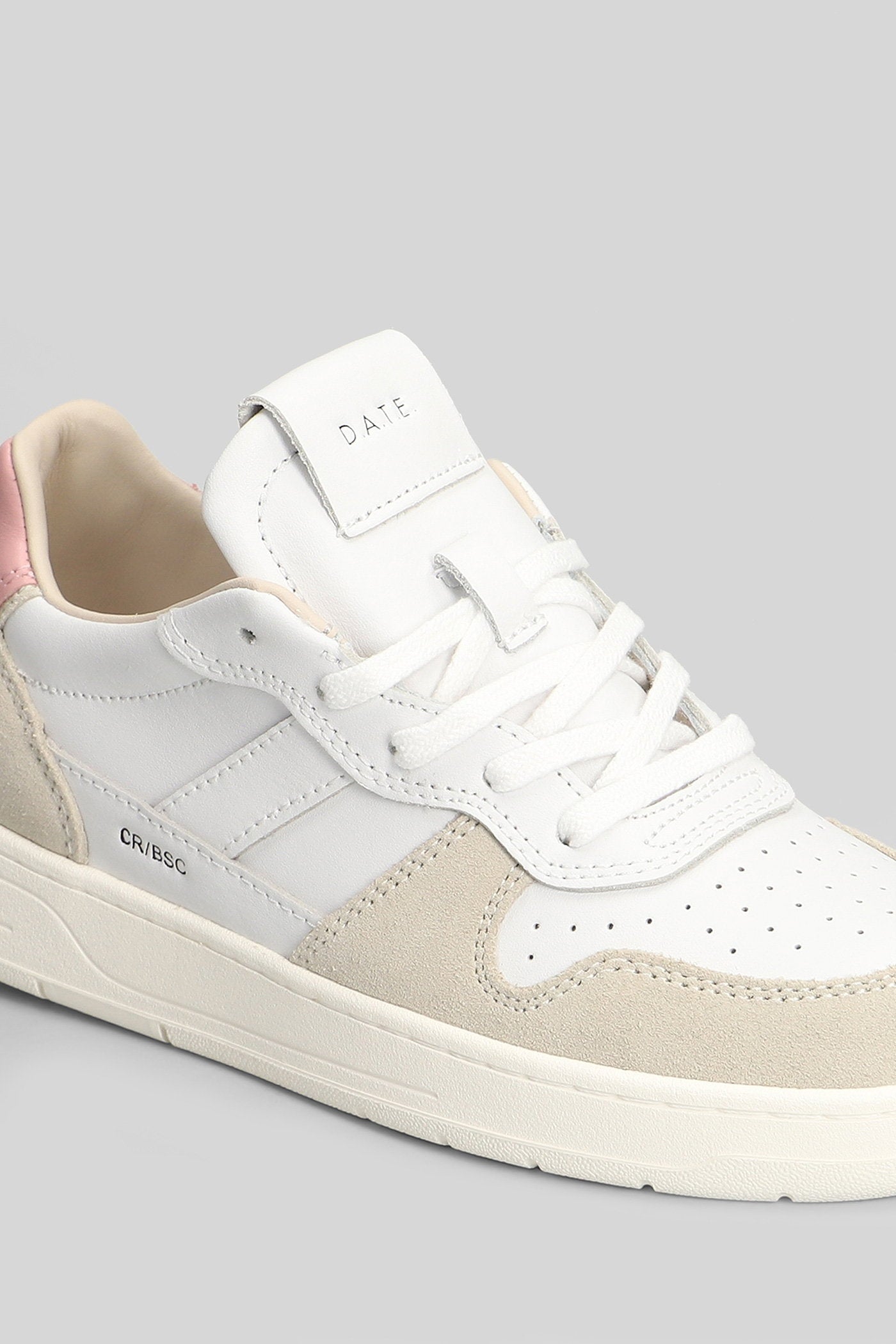 Court 2.0 Basic Sneakers in white suede and leather Scarpe