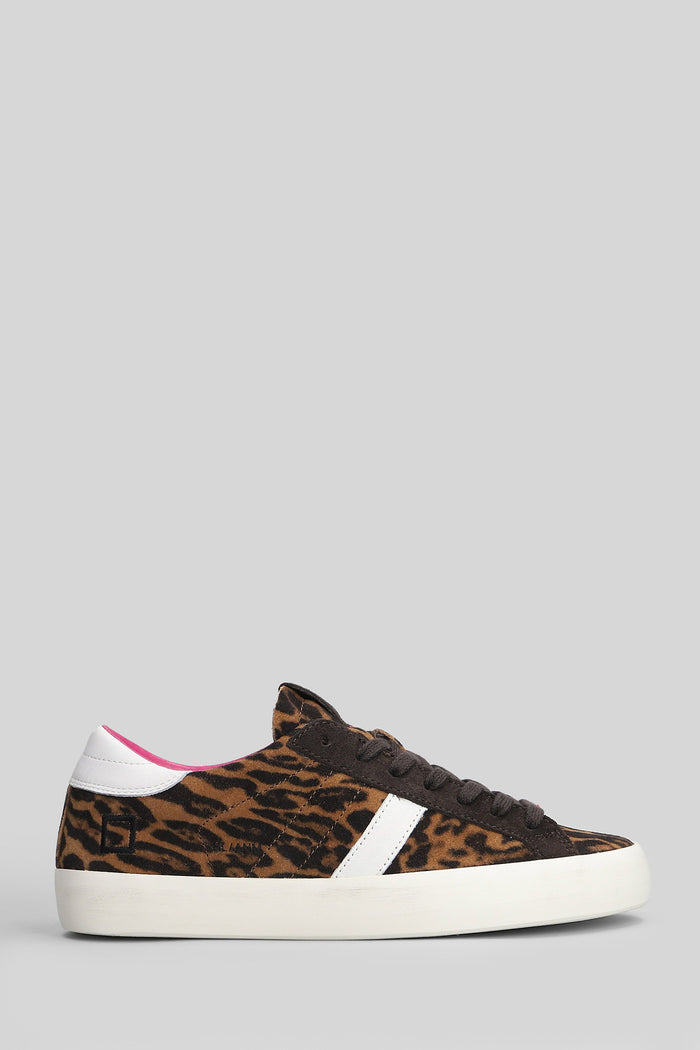 Hill Low Animalier Sneakers in suede Scarpe