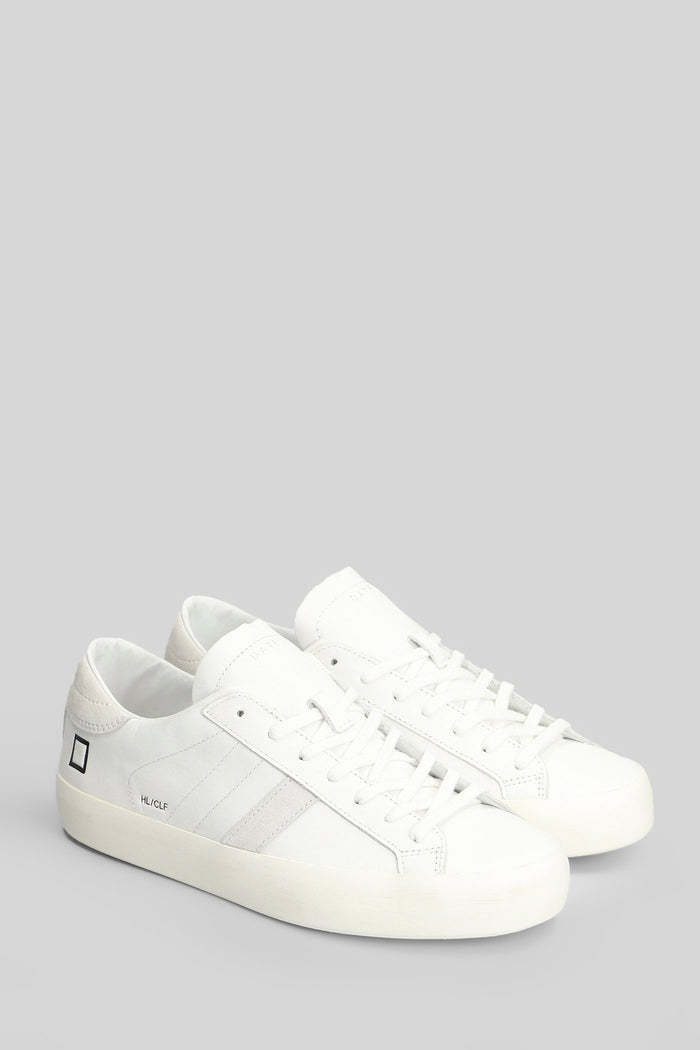 Hill Low Calf Sneakers White Leather Scarpe