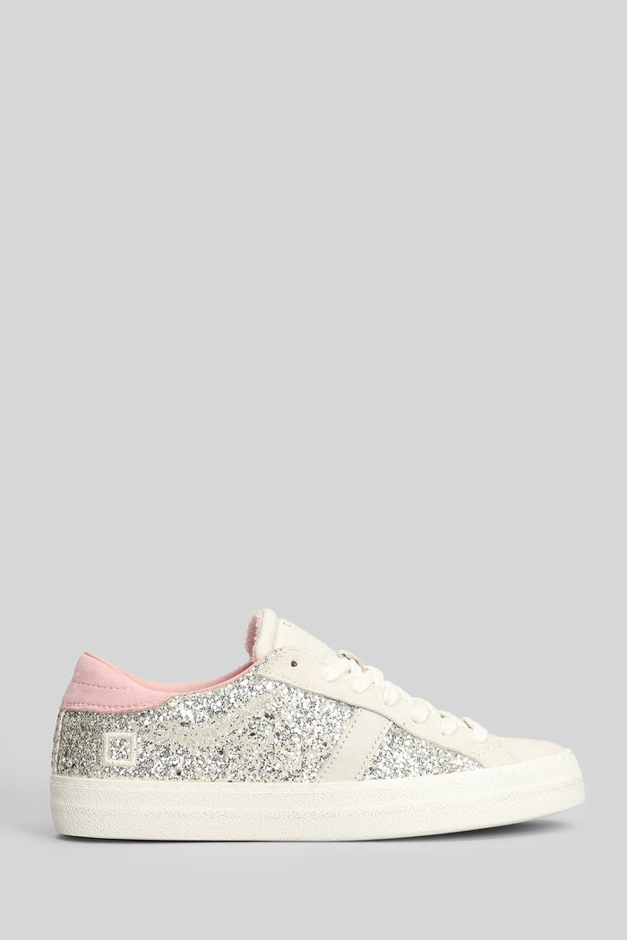 Hill Low Glitter Sneakers in platinum Scarpe