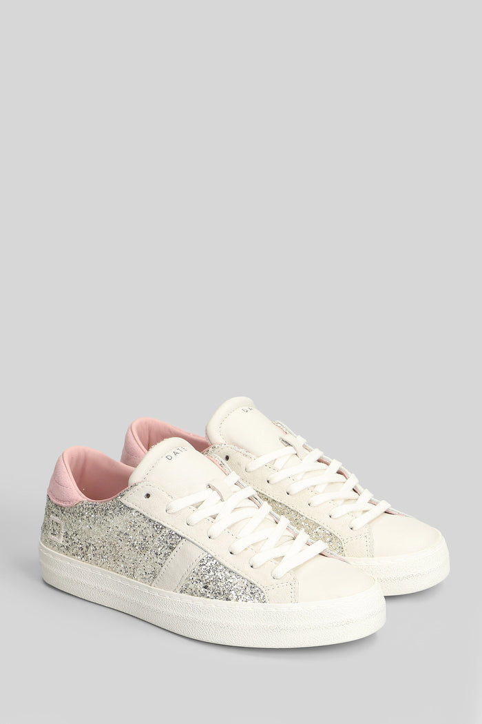 Hill Low Glitter Sneakers in platinum Scarpe