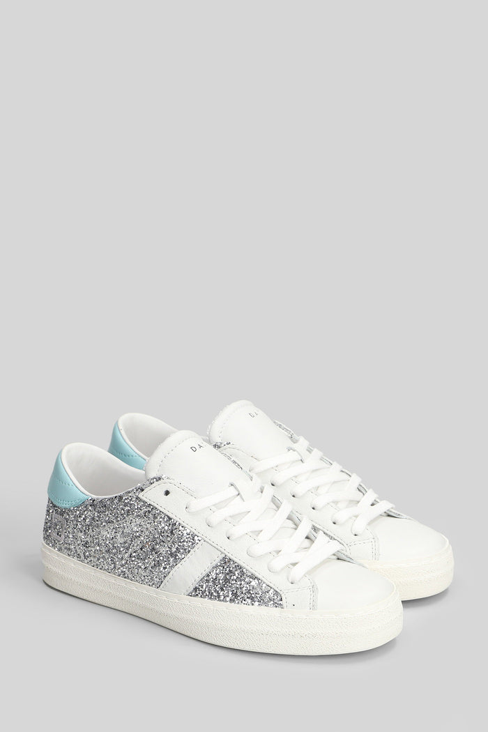 Hill Low Glitter Sneakers in silver Scarpe