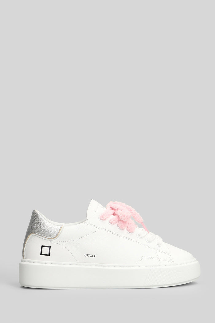 Sfera Calf Sneakers in white leather Scarpe