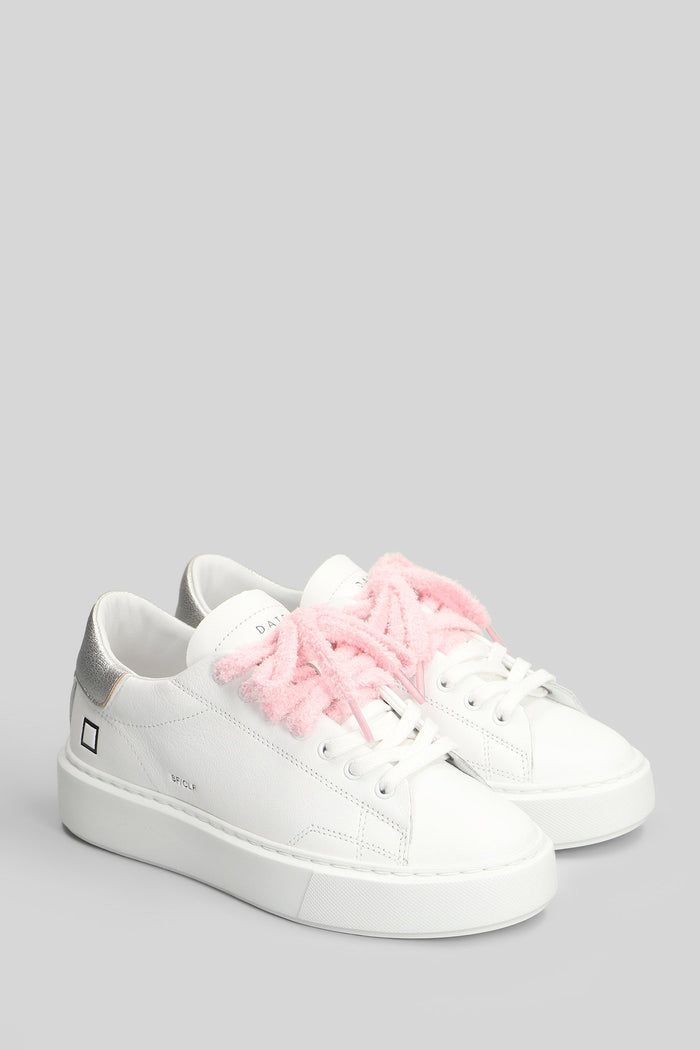 Sfera Calf Sneakers in white leather Scarpe