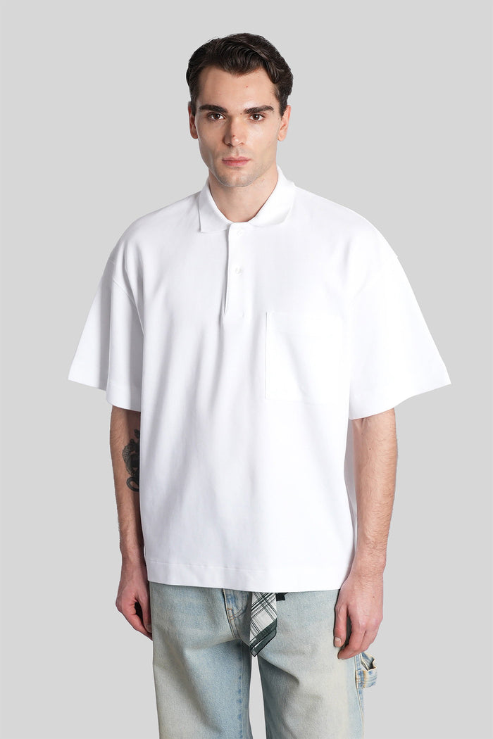 Cole Polo White Cotton Abbigliamento