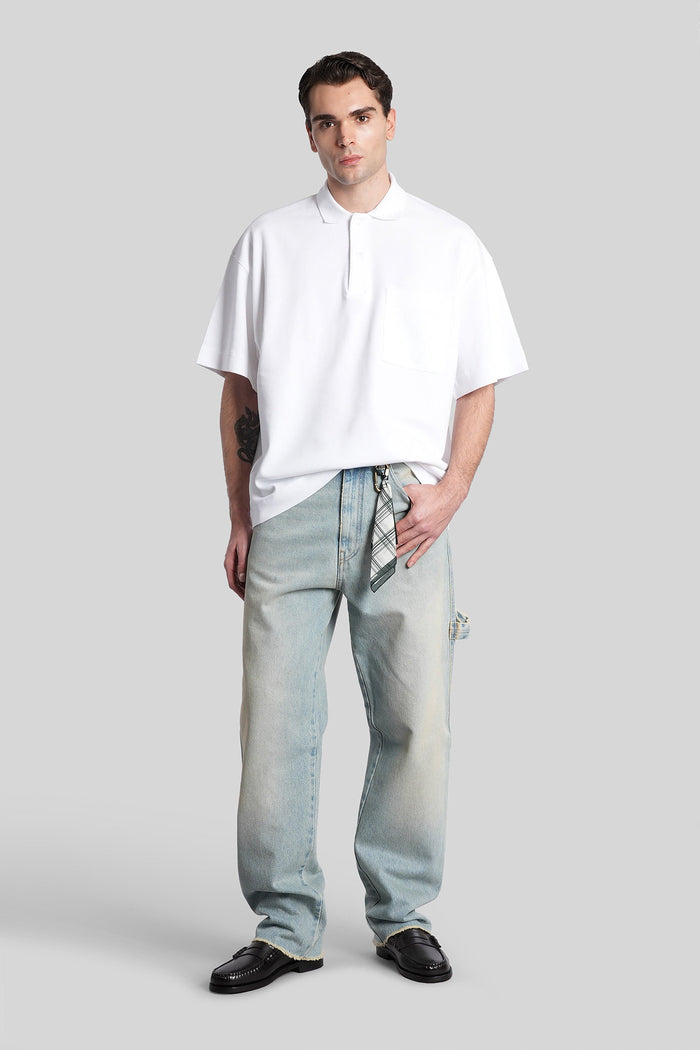 Cole Polo White Cotton Abbigliamento