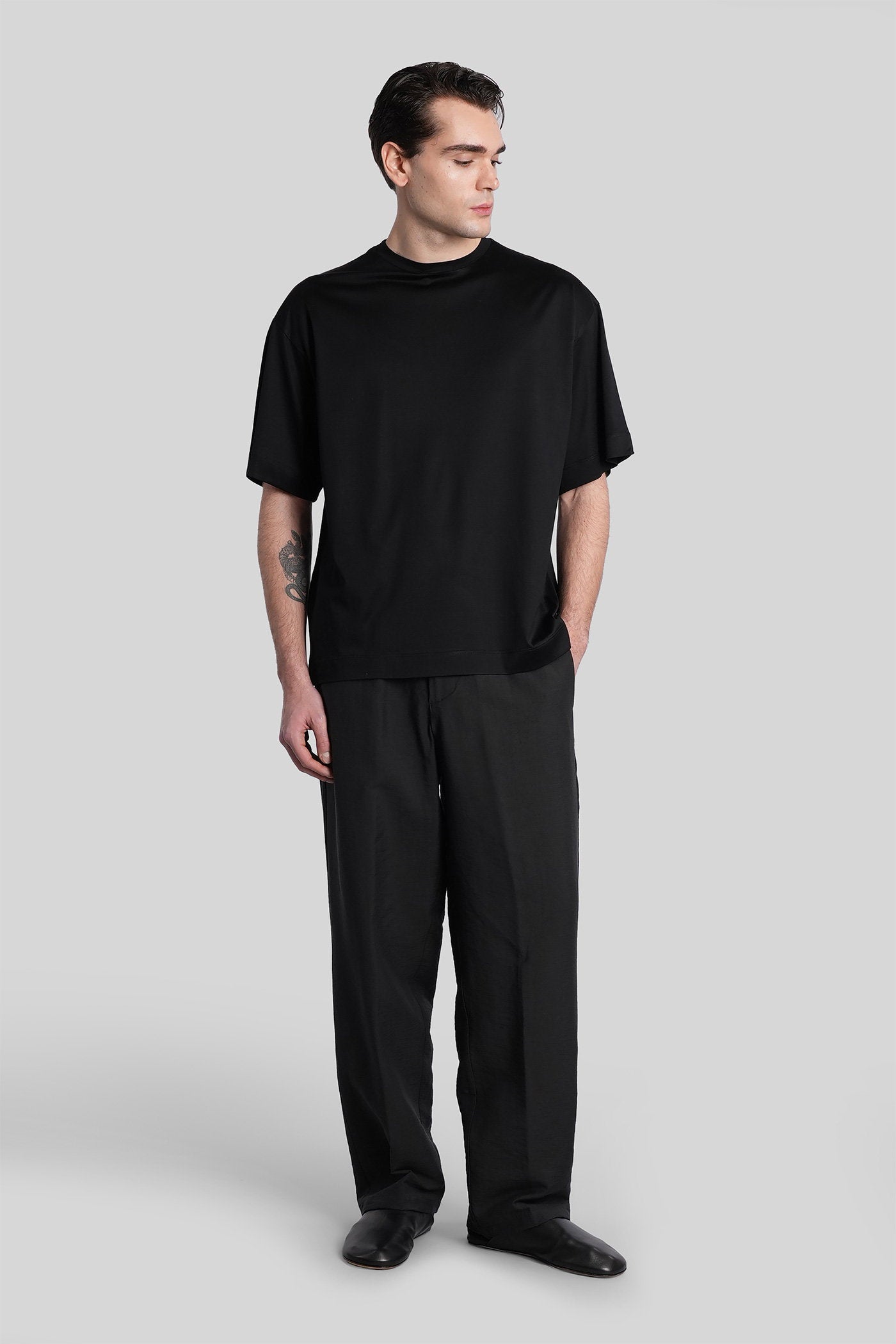 Vant T-Shirt Black Cotton Abbigliamento