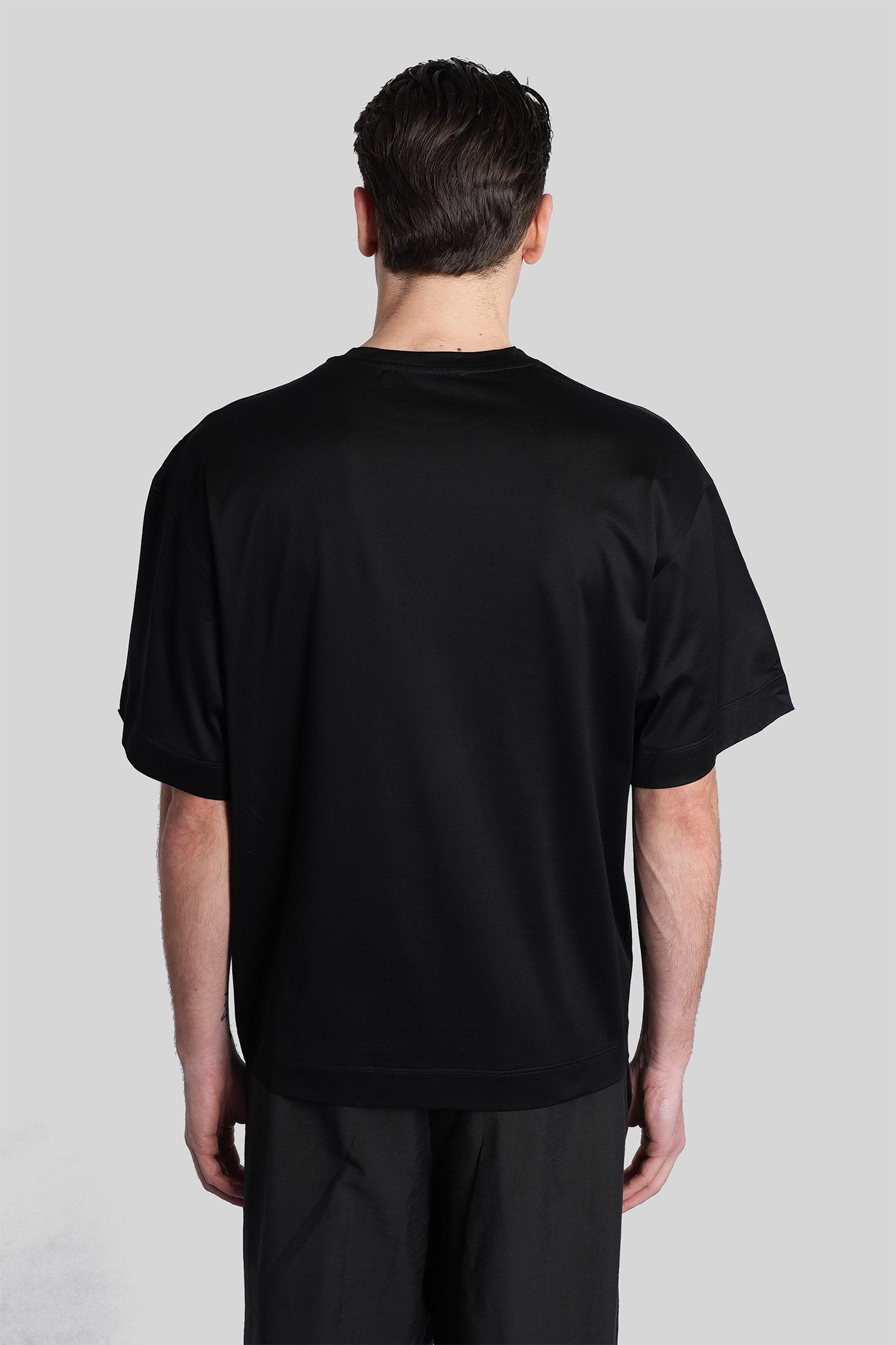 Vant T-Shirt Black Cotton Abbigliamento