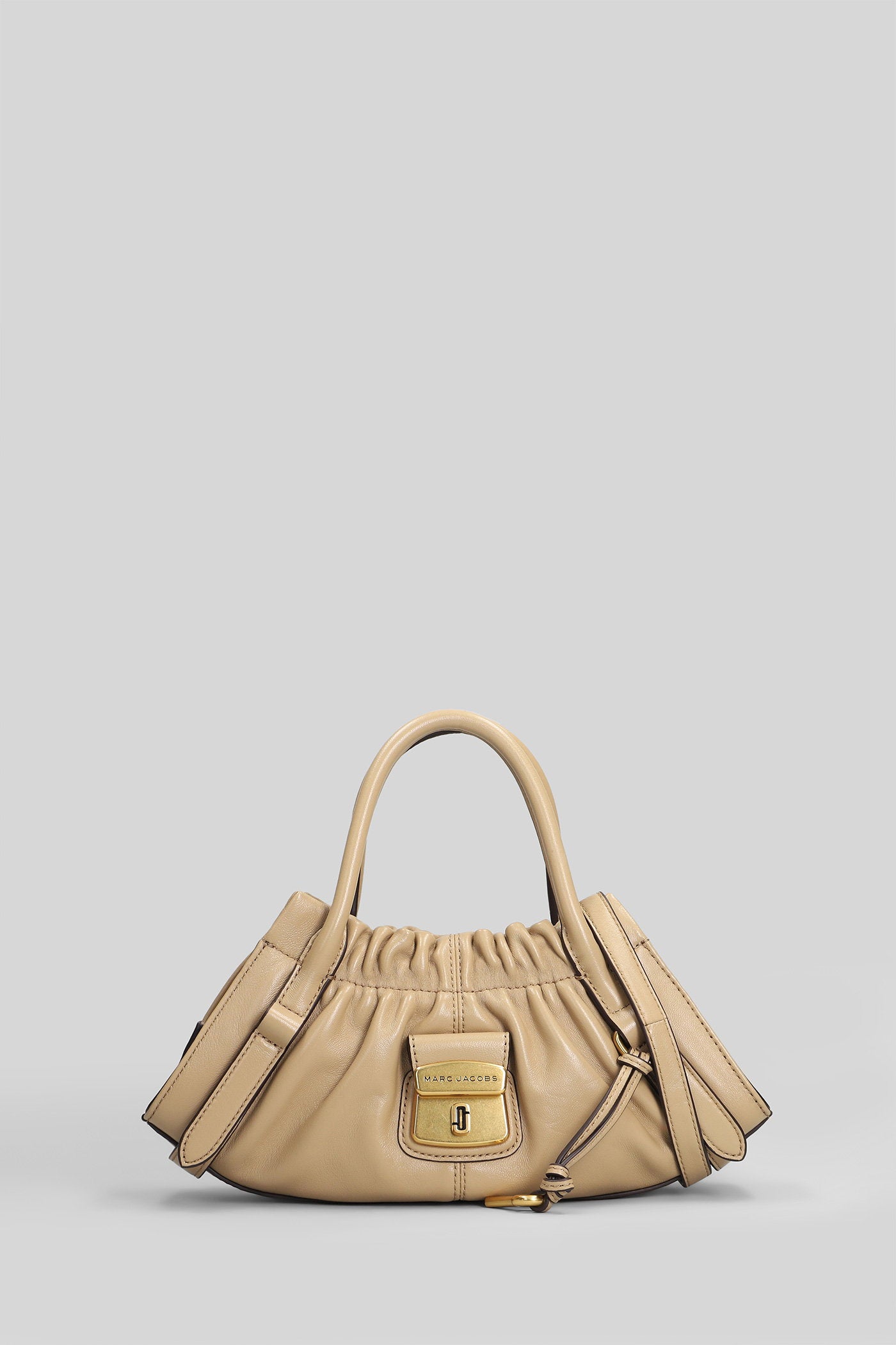 The Small Satchel Shoulder Bag Camel Leather Borse