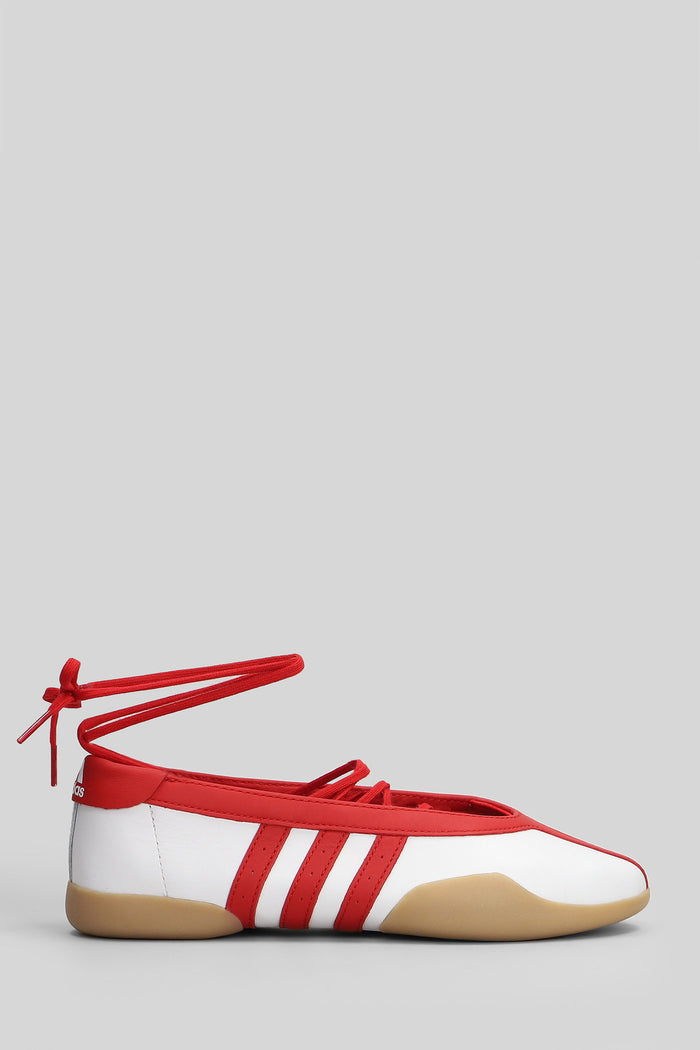 Taekwondo Mei Balle Sneakers White Leather Scarpe